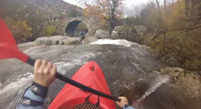 11-rapide du pont juste avant l'arrivée